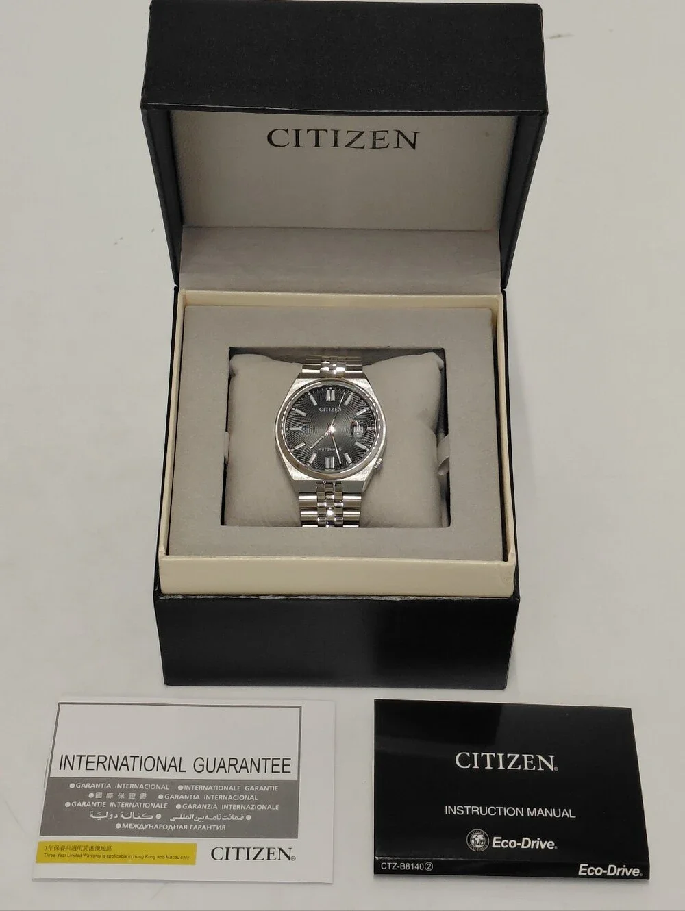 Citizen Men's TSUYOSA 60 Automatic NK0020 Series 40mm Stainless Steel Watch